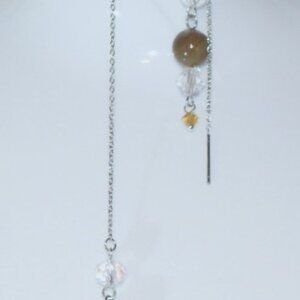 Thread earrings ED-15-043